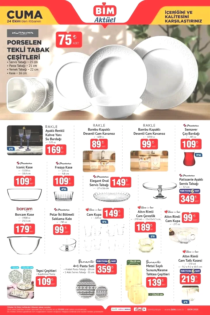 24 Ekim BİM aktüel katalog: BİM’de kış hazırlığı başladı! Çift yönlü ısıtıcı 1.190 TL, terlik çeşitleri 65 TL