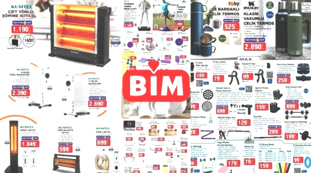 24 Ekim BİM Aktüel Kataloğu: Kışa Hazırlık İçin Fırsatlar! Çift Yönlü Isıtıcı 1.190 TL, Terlikler 65 TL!